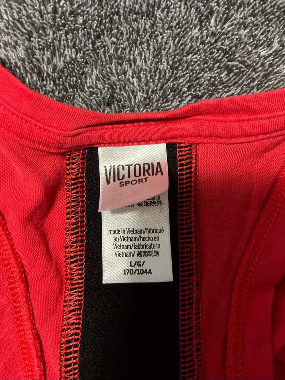 Women's Red Racerback Tank - Picture 3 of 3